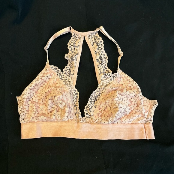 Aeropostale Pink Lace Bralette - Picture 1 of 3